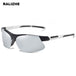 I Royal Sports Polarized Green Sunglasses Men Black Flexible Frame Driving Square Discoloration Sun Glasses Women Goggle eprolo 