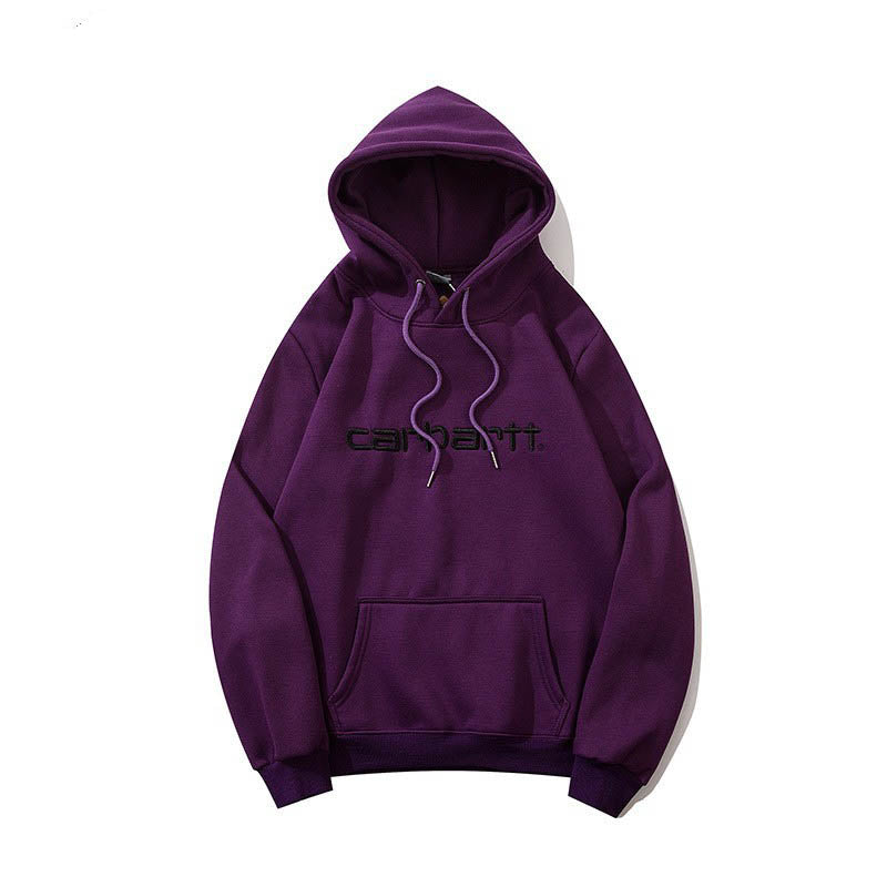 I Royal Trendy Kahart Classic Chest Letter Embroidered Hooded eprolo 