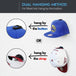 16pcs Baseball Caps Hangers Rack Hanging Organizer for Door Wall - I Royal - I Royal