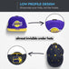 16pcs Baseball Caps Hangers Rack Hanging Organizer for Door Wall - I Royal - I Royal