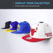 16pcs Baseball Caps Hangers Rack Hanging Organizer for Door Wall - I Royal - I Royal