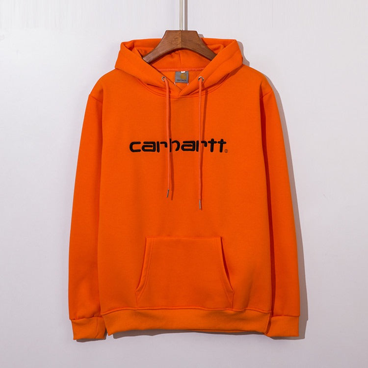 I Royal Trendy Kahart Classic Chest Letter Embroidered Hooded eprolo 