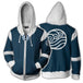 I Royal The Last Airbender Hoodie 3D Printed Zip Up Polyester eprolo 