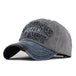 I Royal Retro Washed Baseball Cap Fitted Snapback eprolo 