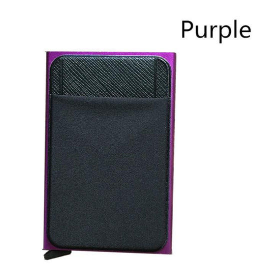 I Royal Men Credit Card Wallet Aluminum Cash ID Card Holder  Case Blocking Slim Metal Wallet eprolo 