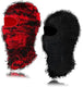 2pc Distressed Balaclava Ski Mask Knitted Full Face Windproof Winter Premium Yeat Ski Mask - I Royal - I Royal