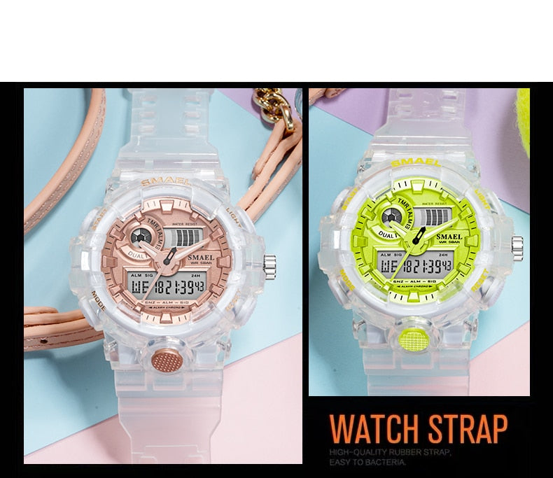 I Royal Sport Watch Waterproof Top Brand Digital Watches Quality Plastic Watch eprolo 