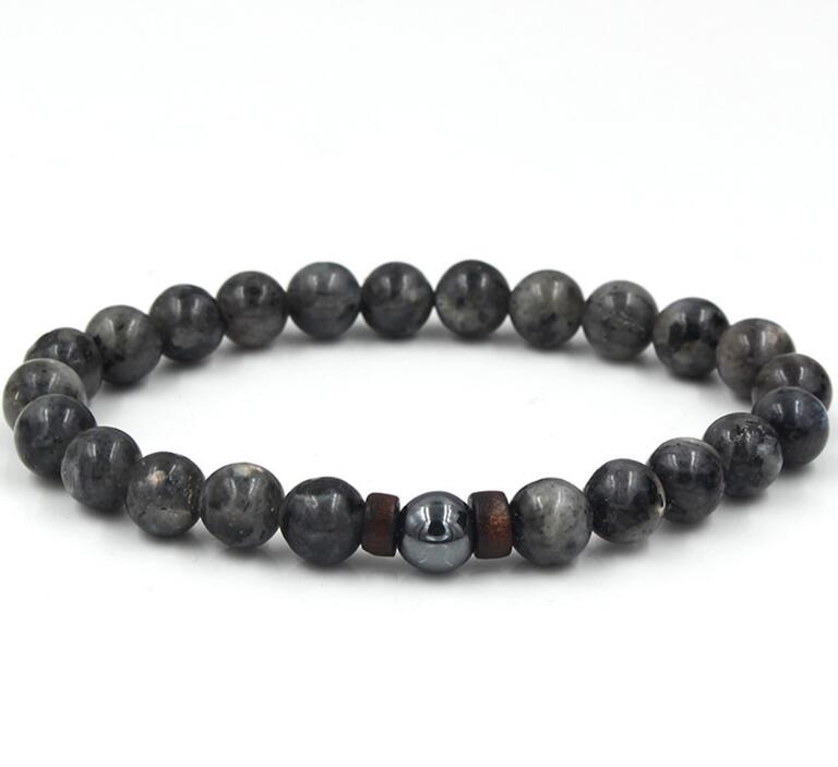 I Royal Natural Moonstone Bead Tibetan Buddha Bracelet Chakra Lava Stone Diffuser Bracelets eprolo 