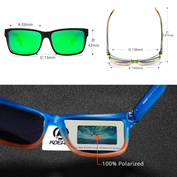 I Royal Polarized KDEAM Shockingly Color Sunglass With Box eprolo 