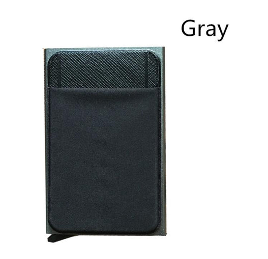I Royal Men Credit Card Wallet Aluminum Cash ID Card Holder  Case Blocking Slim Metal Wallet eprolo 