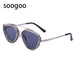 I Royal Vintage Steampunk Square Sunglasses Luxury Brand Designer Sun Glasses UV 400 eprolo 