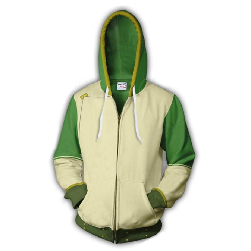 I Royal The Last Airbender Hoodie 3D Printed Zip Up Polyester eprolo 
