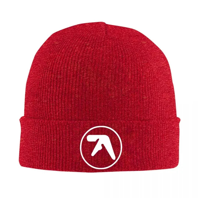 Aphex-Twin-Logo-Knitted-Hat-Women-s-Men-s-Skullies-Beanies-Winter-Hat-Crochet-Melon-Cap