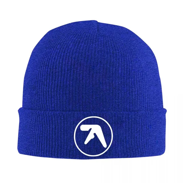 Aphex-Twin-Logo-Knitted-Hat-Women-s-Men-s-Skullies-Beanies-Winter-Hat-Crochet-Melon-Cap