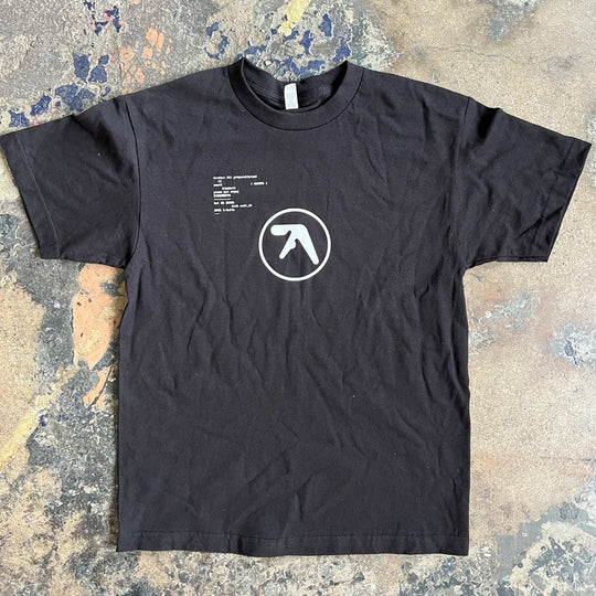 Aphex-Twin-Oversized-Men-s-T-Shirt-Hip-Hop-Letters-Print-Unisex-Short-Sleeve-T-Shirt