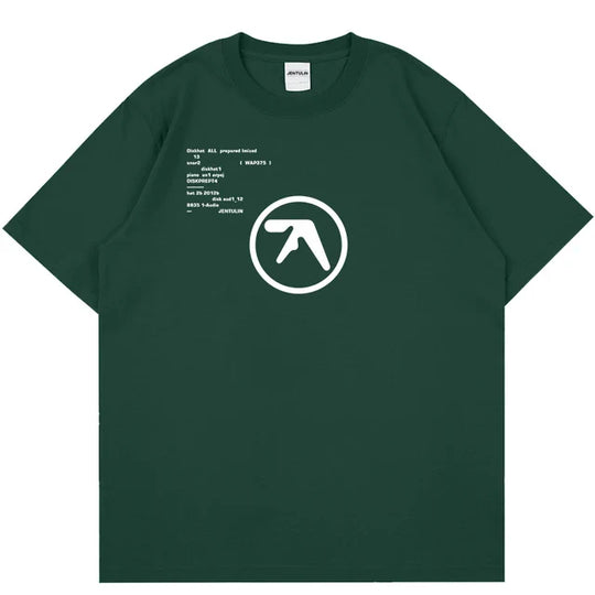 Aphex-Twin-Oversized-Men-s-T-Shirt-Hip-Hop-Letters-Print-Unisex-Short-Sleeve-T-Shirt