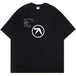 Aphex-Twin-Oversized-Men-s-T-Shirt-Hip-Hop-Letters-Print-Unisex-Short-Sleeve-T-Shirt