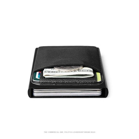 I Royal Men Credit Card Wallet Aluminum Cash ID Card Holder  Case Blocking Slim Metal Wallet eprolo 