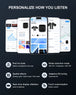 I Royal S20 PRO Touch Screen ANC Wireless Earphones TWS Noise Cancelling Earbud Bluetooth 5.3 Support APP Long Battery life eprolo 