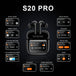I Royal S20 PRO Touch Screen ANC Wireless Earphones TWS Noise Cancelling Earbud Bluetooth 5.3 Support APP Long Battery life eprolo 
