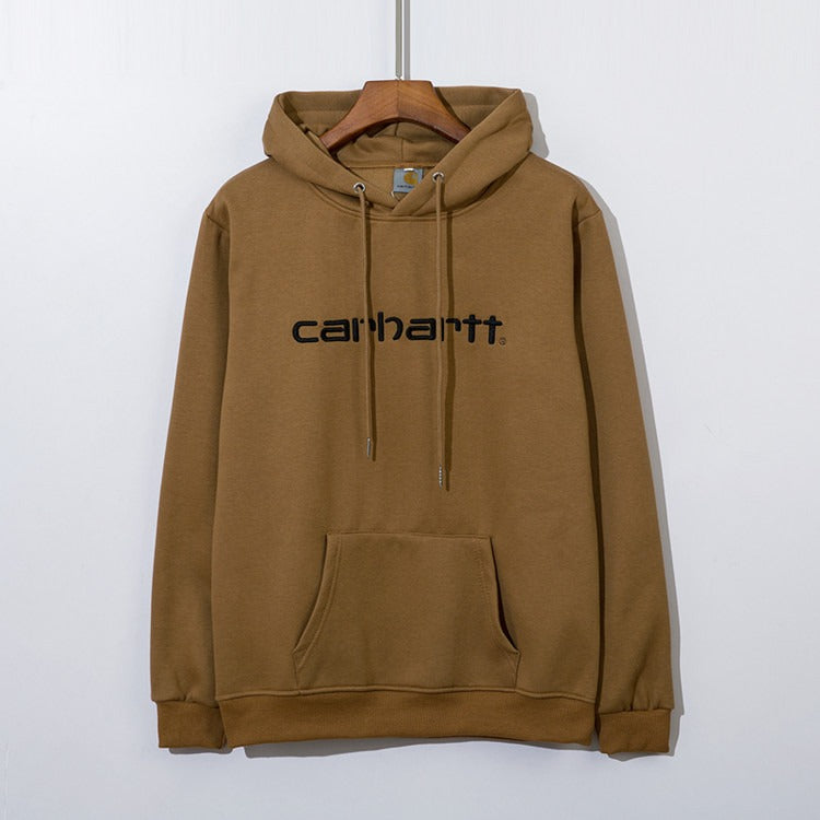 I Royal Trendy Kahart Classic Chest Letter Embroidered Hooded eprolo 