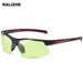 I Royal Sports Polarized Green Sunglasses Men Black Flexible Frame Driving Square Discoloration Sun Glasses Women Goggle eprolo 