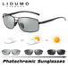 I Royal Photochromic Sunglasses Men Polarized Chameleon Glasses Driving Anti-glare Sun Glasses eprolo 