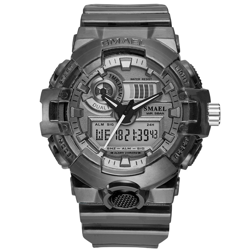 I Royal Sport Watch Waterproof Top Brand Digital Watches Quality Plastic Watch eprolo 