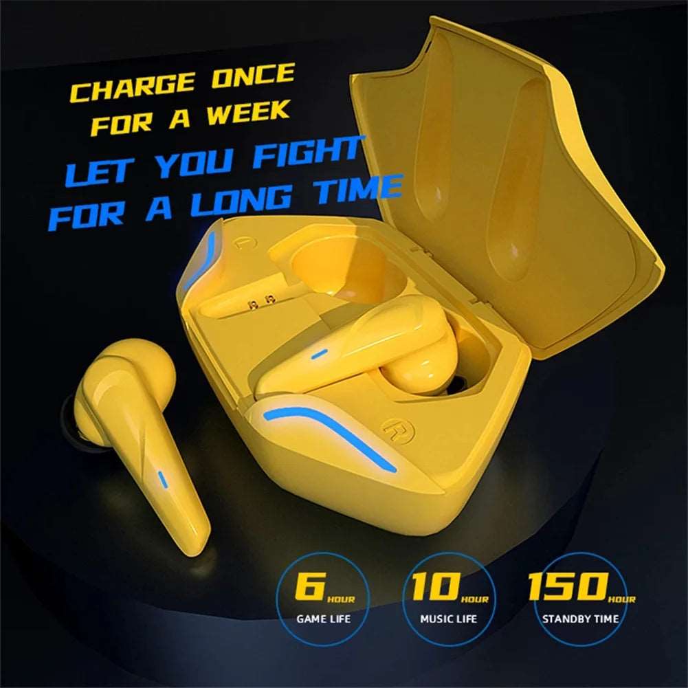 G11 Wireless Gaming Earbuds RGB Headphones In-Ear Earphones Noise Canceling Headphones Low Latency HIFI Earbuds For Smart Phones