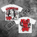 Cartoon demon graphic t shirts print oversized streetwear