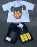 cartoon graphic oversized t shirt