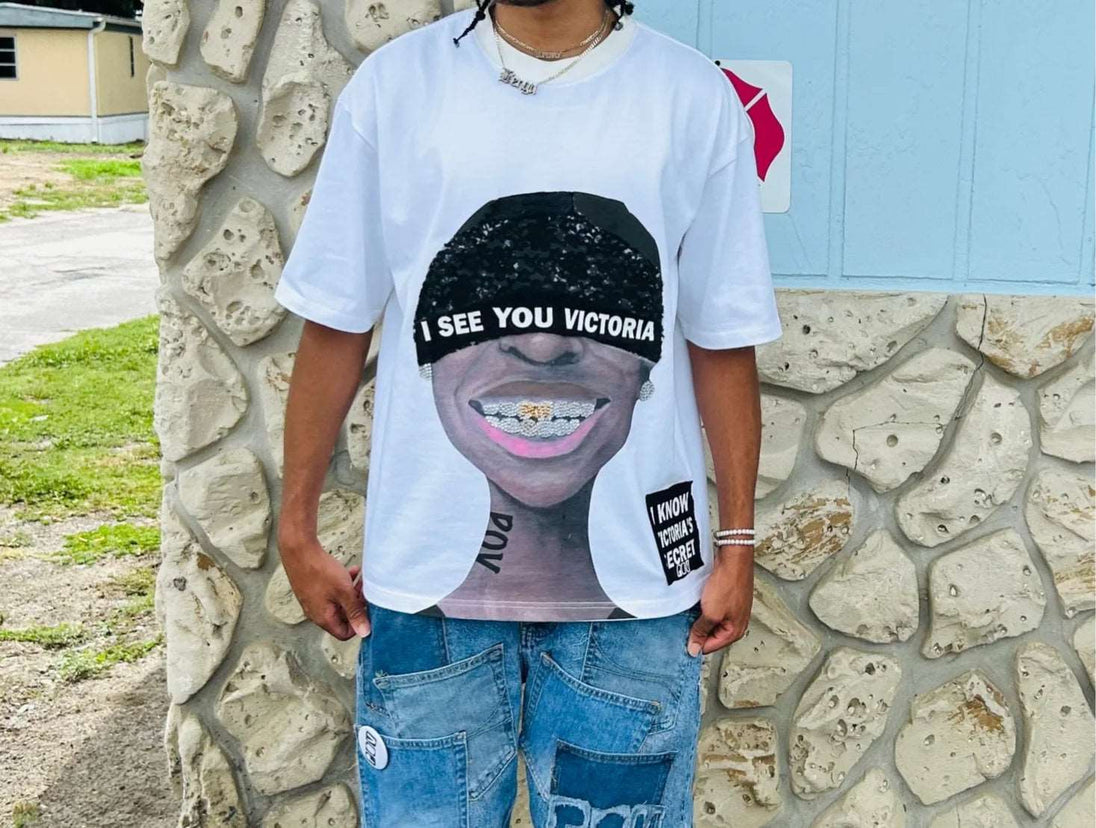 Hip Hop Cartoon Character Graphic T Shirts