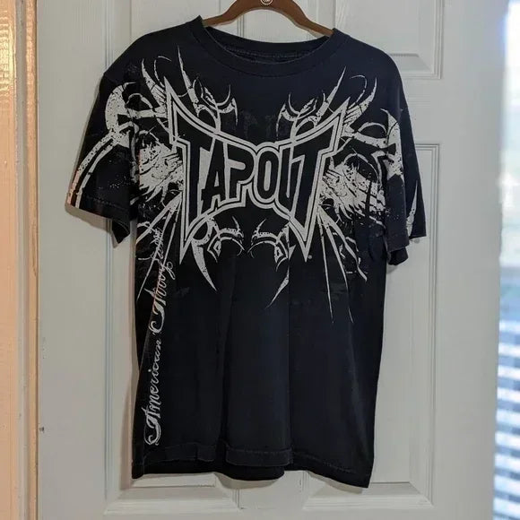 Street-hip-hop-style-short-sleeved-men-s-Y2K-summer-new-Harajuku-letter-oversized-pattern-printed