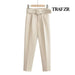 TRAF-ZR-High-Street-Chic-and-Elegant-Woman-Pants-with-Belt-Y2k-Vintage-Trousers-Harajuku-Cropped