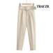 TRAF-ZR-High-Street-Chic-and-Elegant-Woman-Pants-with-Belt-Y2k-Vintage-Trousers-Harajuku-Cropped