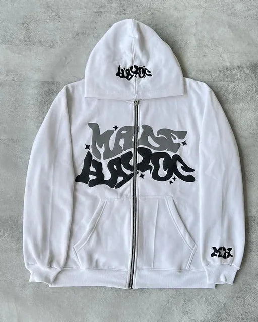 Y2K-Spring-Autumn-American-Retro-Star-And-Letter-Printed-Zipper-Hoodies-Women-And-Men-Section-Lazy