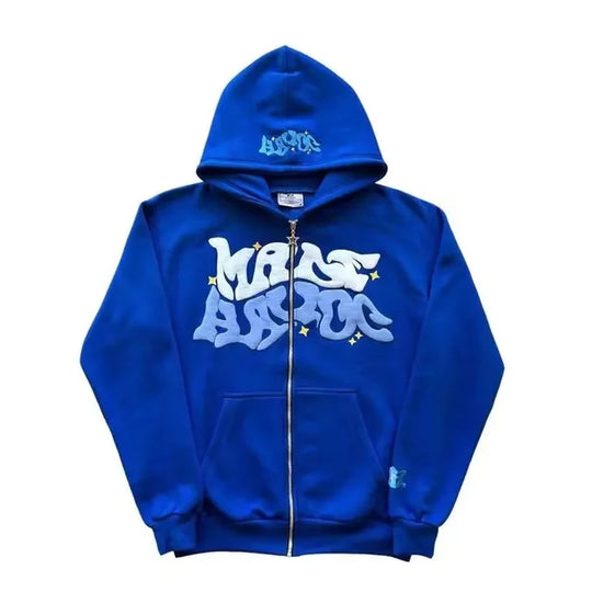 Y2K-Spring-Autumn-American-Retro-Star-And-Letter-Printed-Zipper-Hoodies-Women-And-Men-Section-Lazy