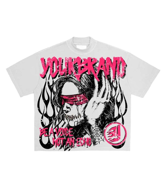 High Street Printing Loose Tee-shirt